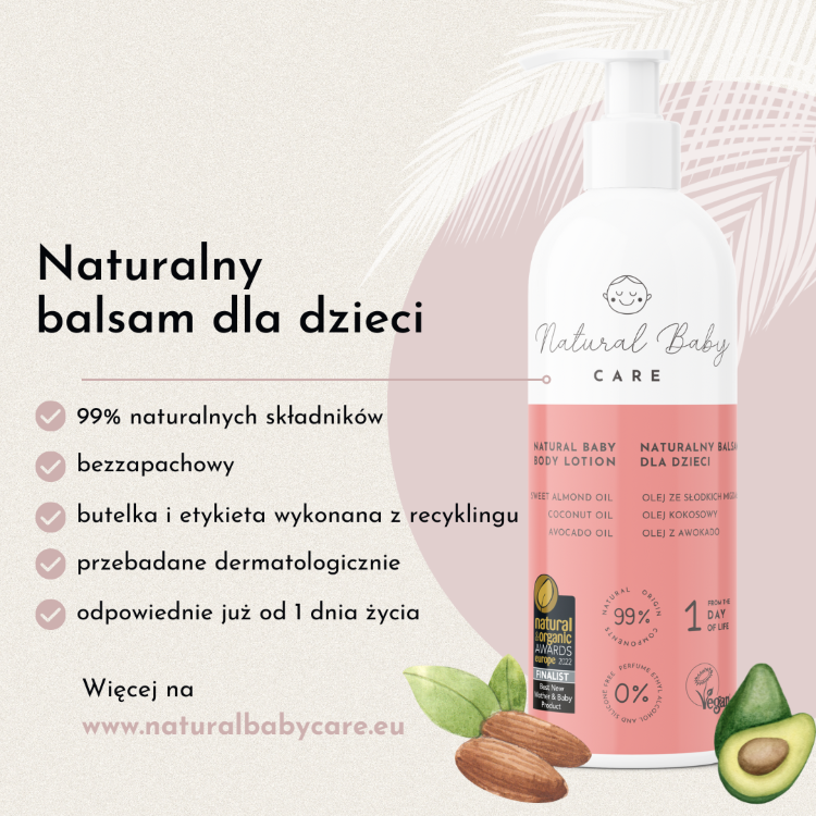 Balsam na suchą skórę dziecka