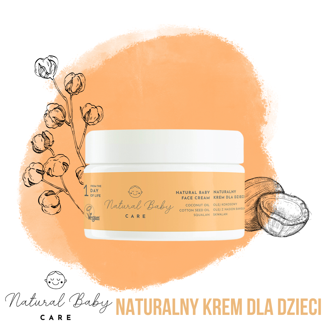 Naturalny krem dla noworodka