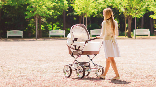 Letni spacer z niemowlakiem