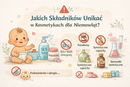 Jaki składników unikać w kosmetykach dla dzieci 