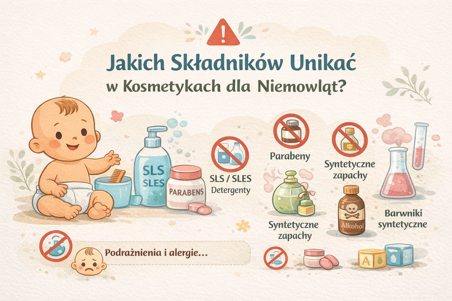 Jakich składników unikać w kosmetykach dla dzieci