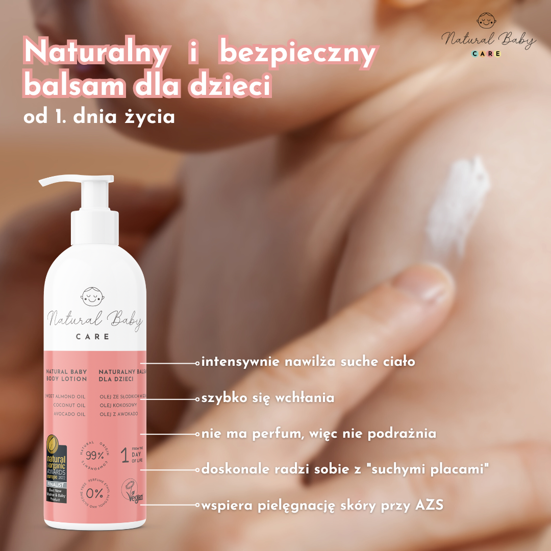 Naturalny balsam dla dzieci z AZS