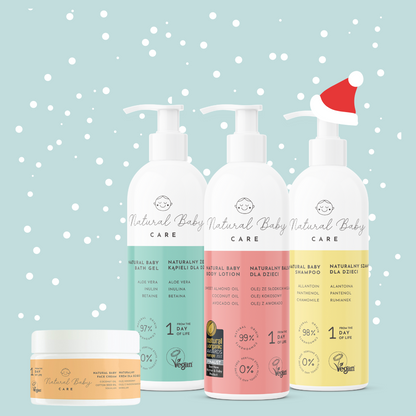 A set of cosmetics in a gift box